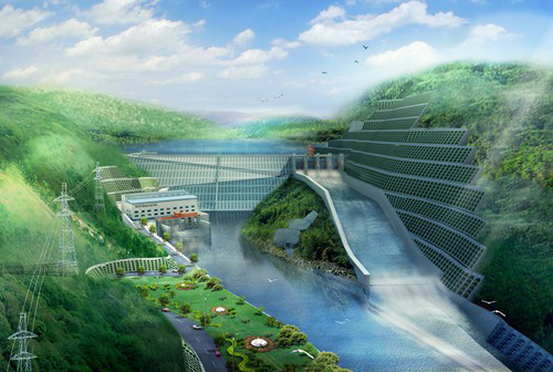 长岭老挝南塔河1号水电站项目
